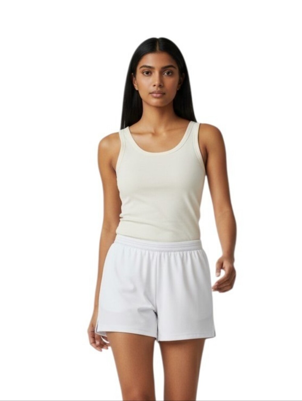 🆕️ 6 Pair Bundle White Chasse Practice Knit Athletic Shorts Womens Size Small